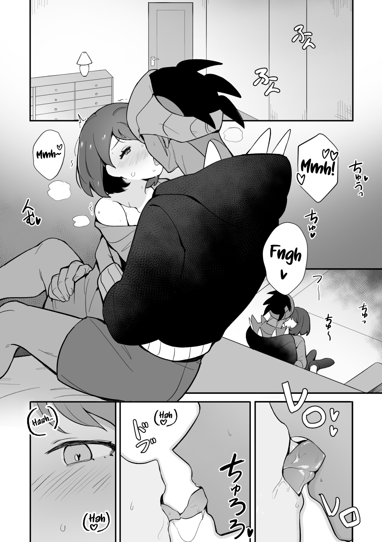 Hentai Manga Comic-Gloria's secret training-Read-6